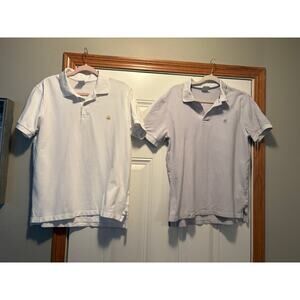Two Brooks Brother’s Men’s Performance Polo Slim Fit 100% Cotton Size Large